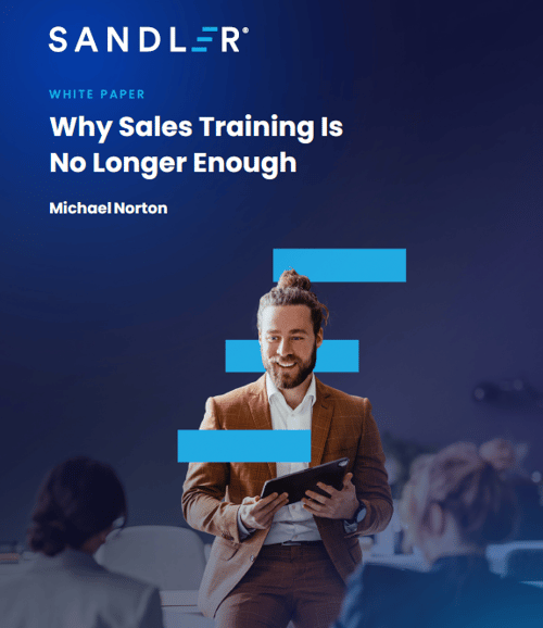 Why sales training is no longer enough